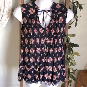 Braeve Women's Boho Sleeveless Tunic Top, Size Boutique XL